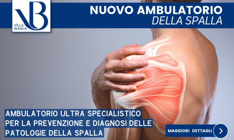 A Villa Bianca ancora una novità: nasce l'Ambulatorio Ultra Specialistico dedicato alla Spalla