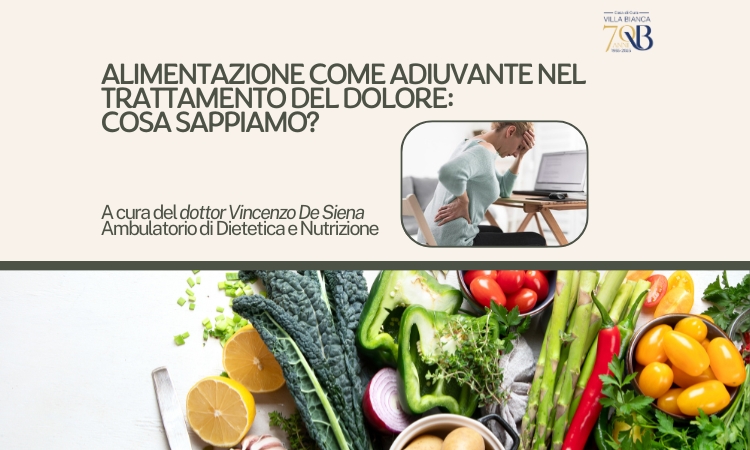 Alimentazione come adiuvante nel trattamento del dolore: cosa sappiamo?